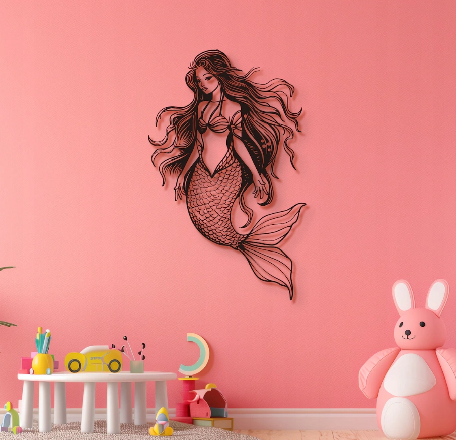 DEKORACJA ścienna Obraz wzór SYRENA - obrazek 3