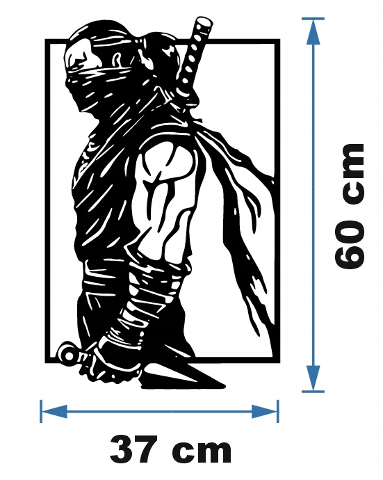 WOJOWNIK PANEL ŚCIENNY NAKLEJKA OBRAZ - obrazek 4
