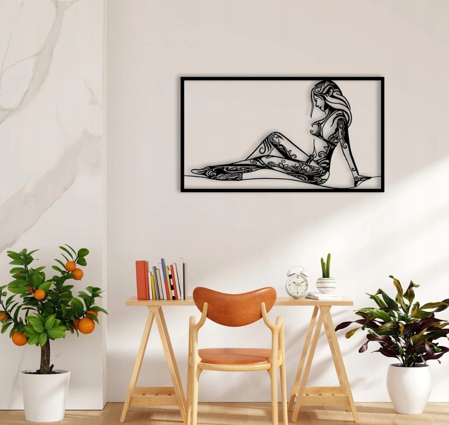 DEKORACJA ścienna Obraz wzór SYLWETKA KOBIETY - obrazek 2