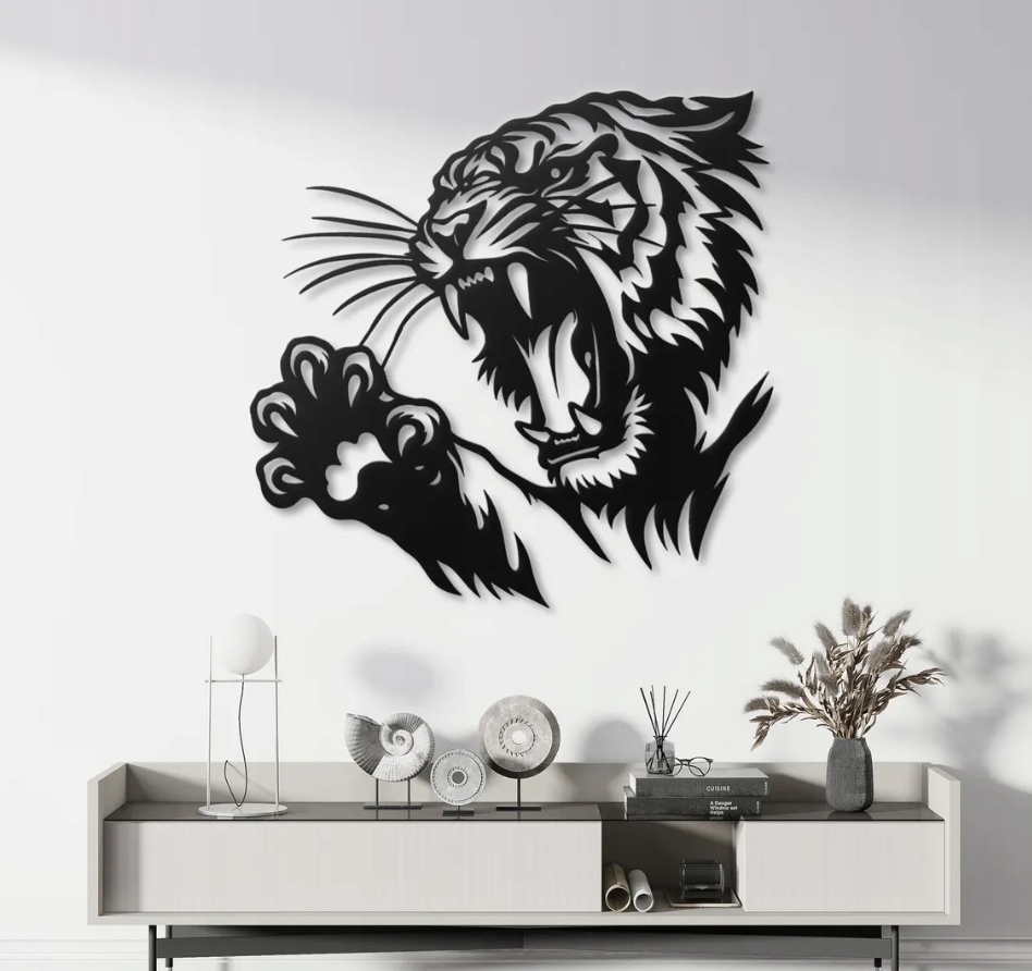 DEKORACJA ścienna Obraz wzór TYGRYS - obrazek 2