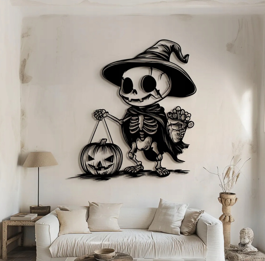 DEKORACJA ścienna Obraz wzór SZKIELET - obrazek 3