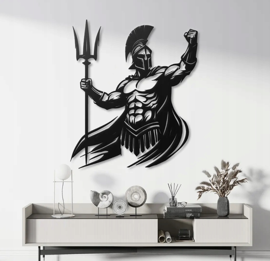 DEKORACJA ścienna Obraz wzór WOJOWNIK SPARTAŃSKI - obrazek 3