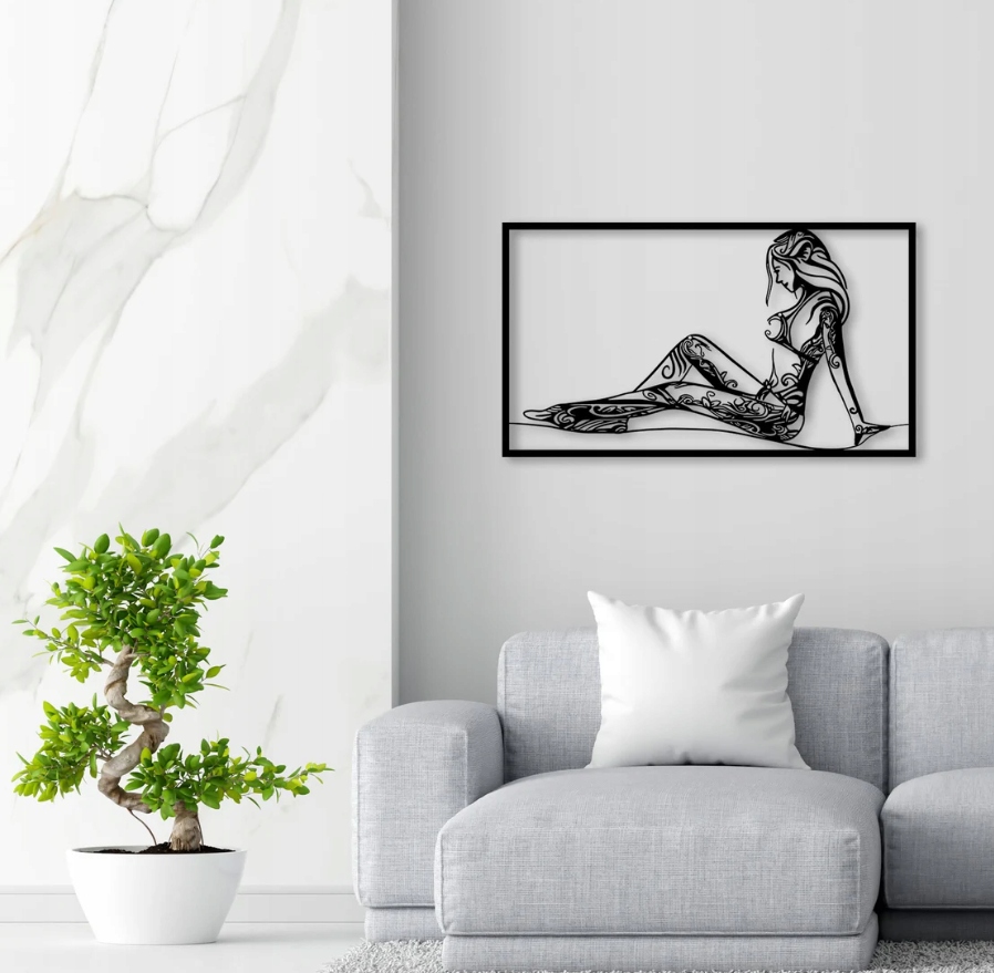 DEKORACJA ścienna Obraz wzór SYLWETKA KOBIETY - obrazek 3