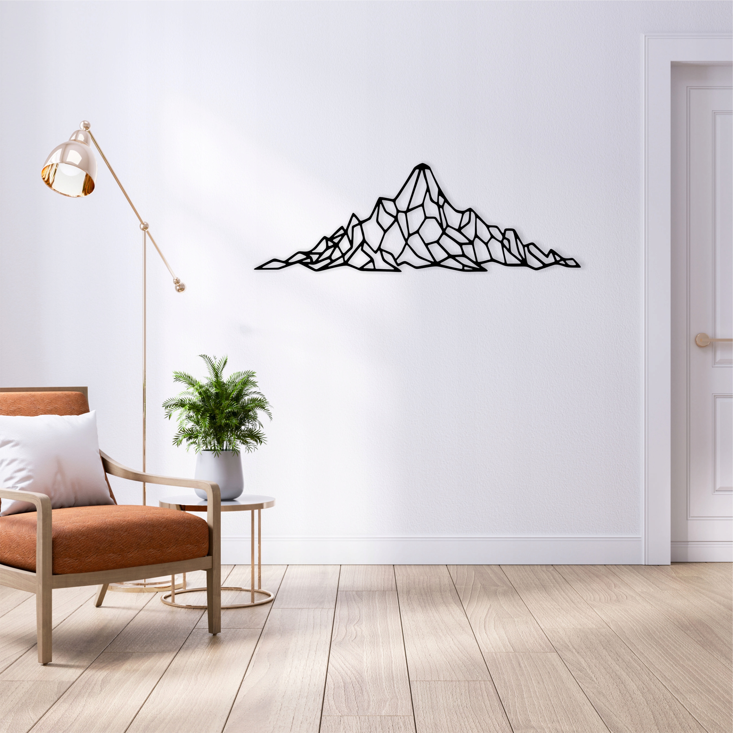 GÓRY KRAJOBRAZ DEKORACJA PANEL ŚCIENNY NAKLEJKA - obrazek 2