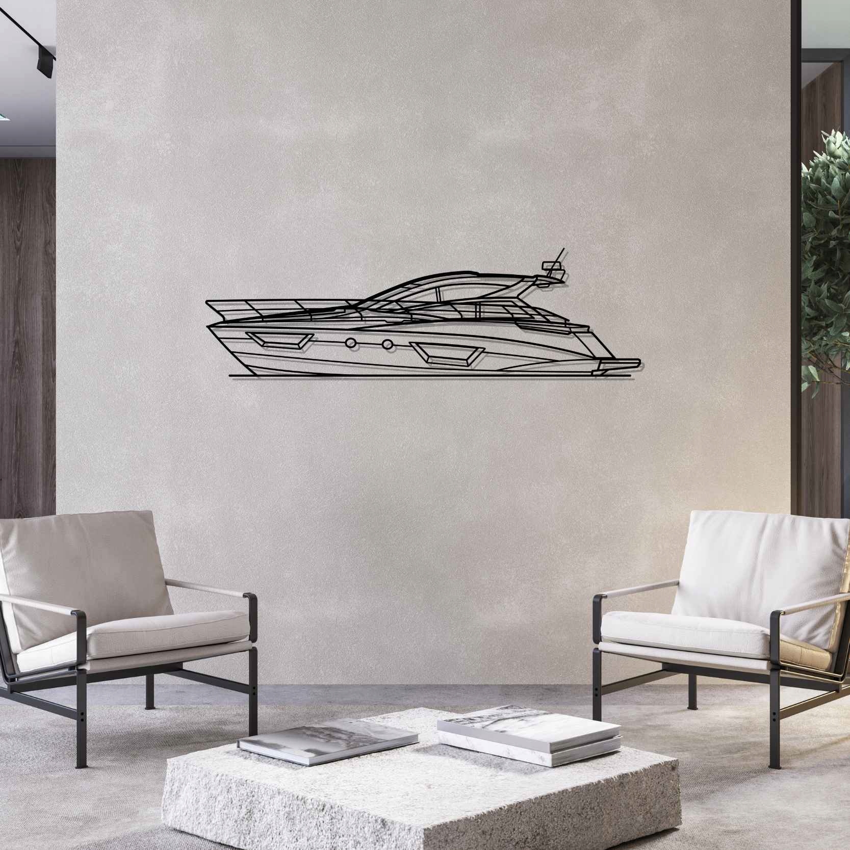 DEKORACJA ścienna Obraz BOAT MODEL GRAN TURISMO 40 - obrazek 2