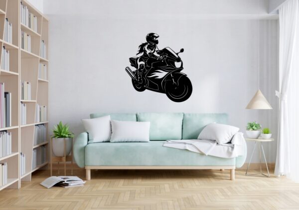 MOTOCYKL PANEL ŚCIENNY NAKLEJKA OBRAZ - obrazek 3