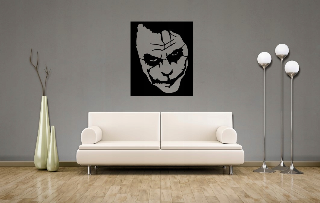 JOKER DEKORACJA PANEL ŚCIENNY NAKLEJKA OBRAZ - obrazek 2