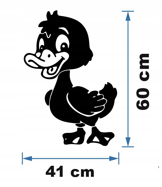 KACZKA PANEL ŚCIENNY NAKLEJKA OBRAZ - obrazek 4
