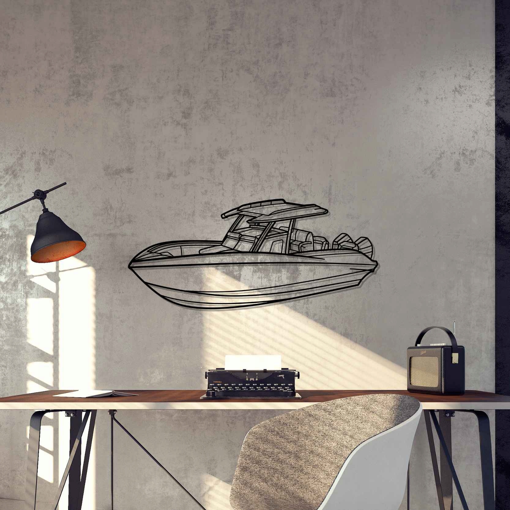 DEKORACJA ścienna Obraz BOAT 34CCX ANGLE - obrazek 2