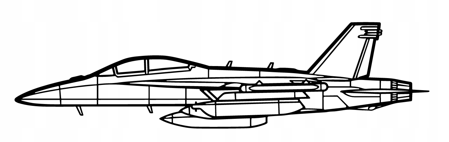 DEKORACJA ścienna Obraz EA-18G