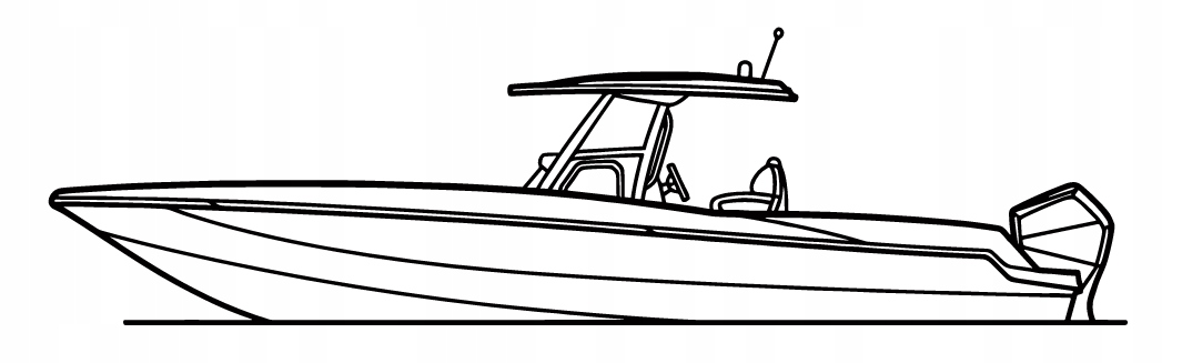 DEKORACJA ścienna Obraz BOAT MODEL 32CCX