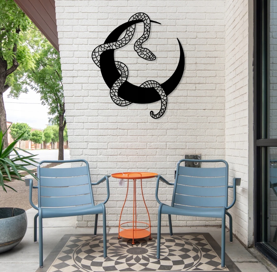 DEKORACJA ścienna Obraz wzór WĄŻ NA KSIĘŻYCU - obrazek 3