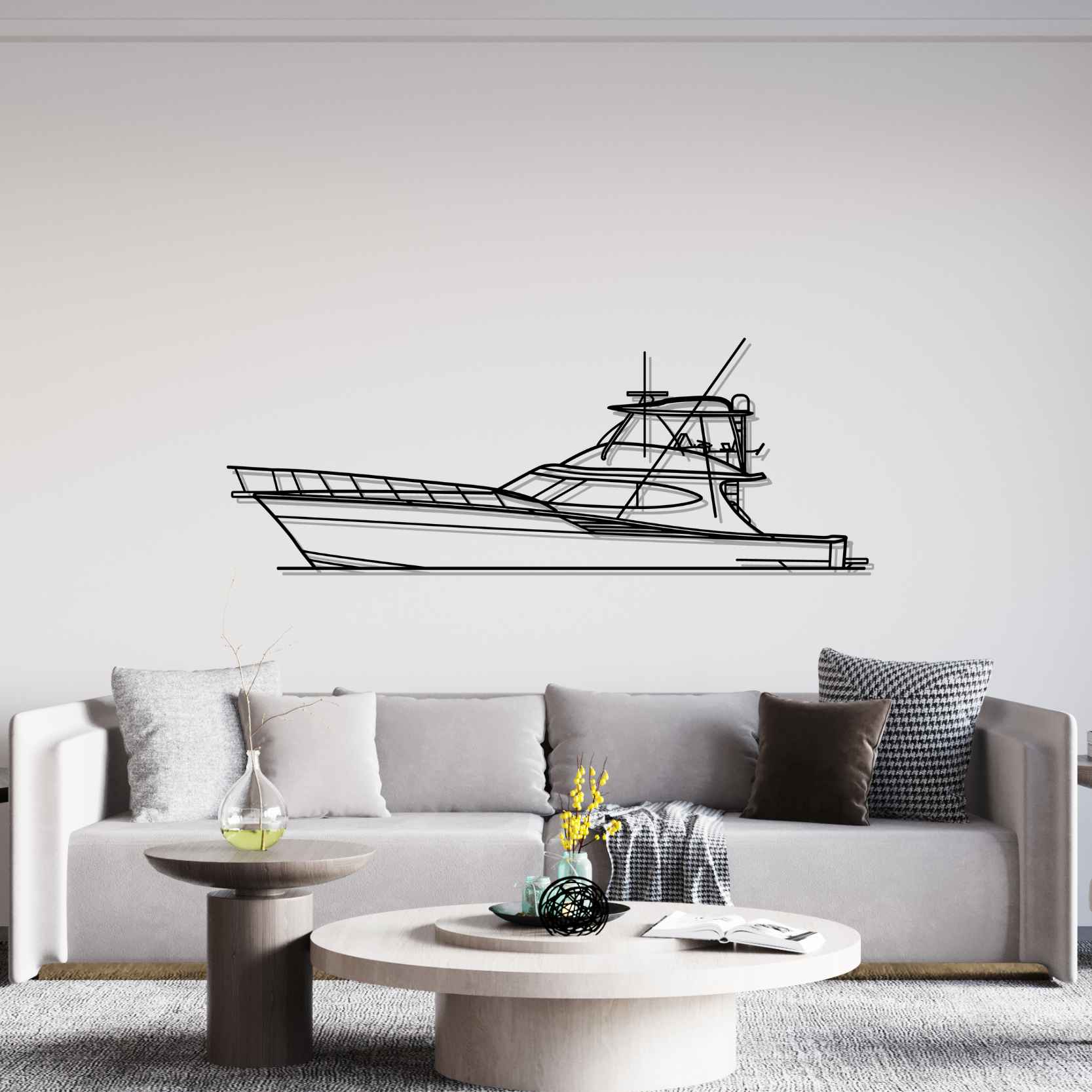 DEKORACJA ścienna Obraz BOAT MODEL GT65 CAROLINA - obrazek 3