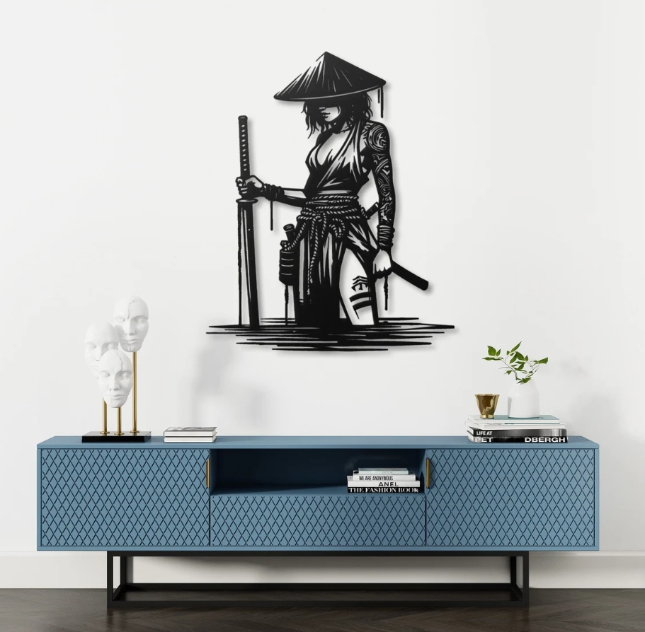 DEKORACJA ścienna Obraz wzór WOJOWNICZKA - obrazek 2