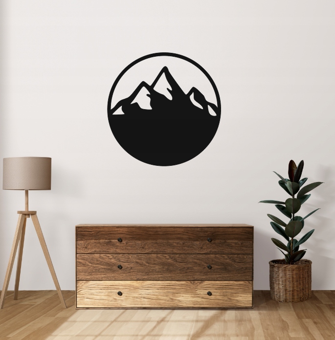 GÓRY PANEL ŚCIENNY NAKLEJKA OBRAZ - obrazek 3