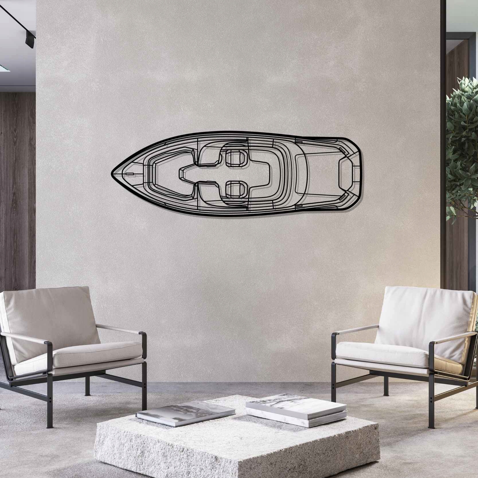 DEKORACJA ścienna Obraz BOAT MODEL 800 SPYDER TOP - obrazek 2