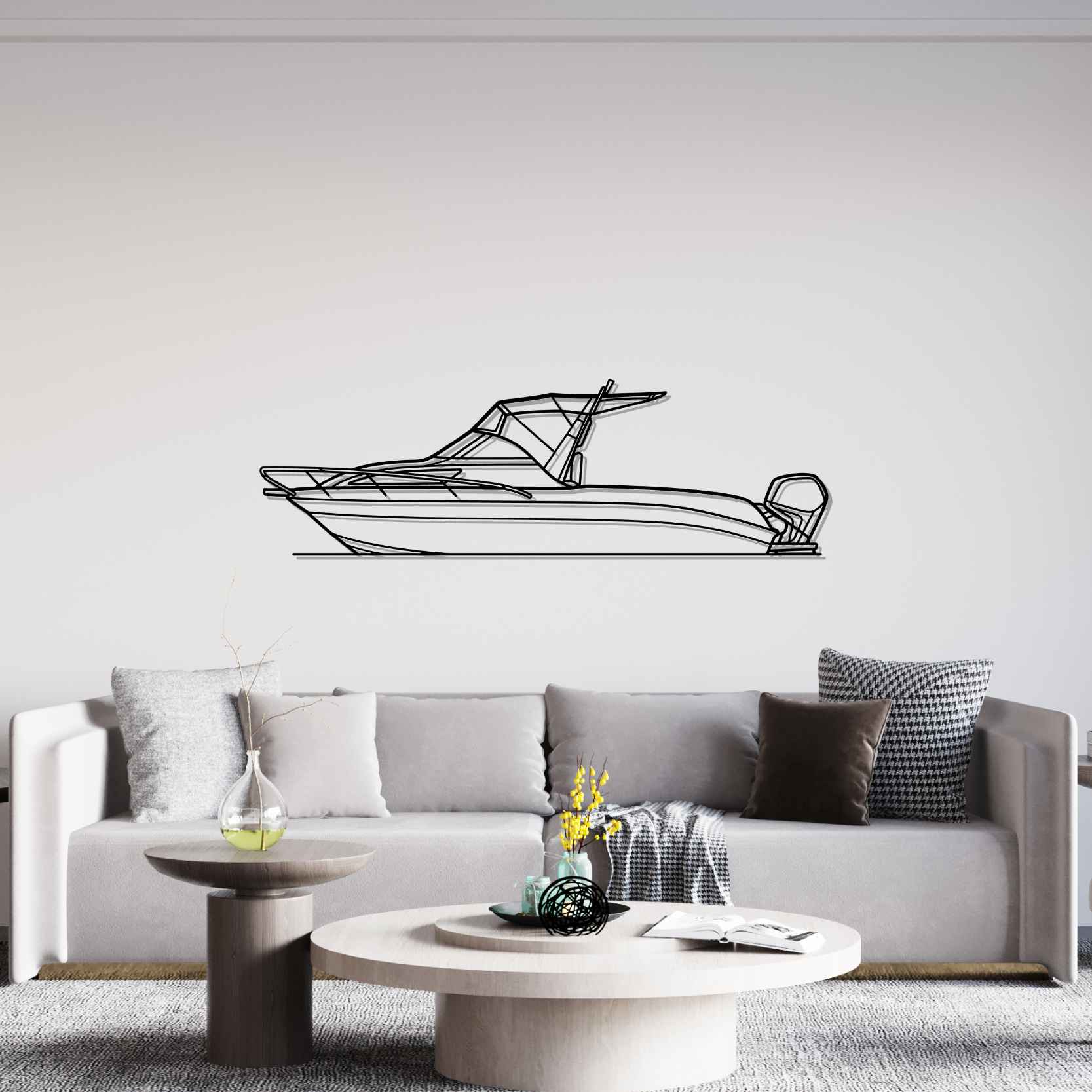 DEKORACJA ścienna Obraz BOAT MODEL 640 - obrazek 3