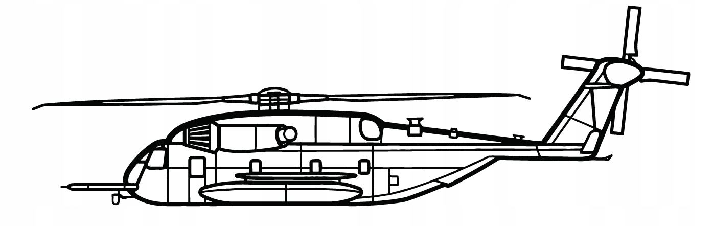 DEKORACJA ścienna Obraz CH-53E SUPER STALLION