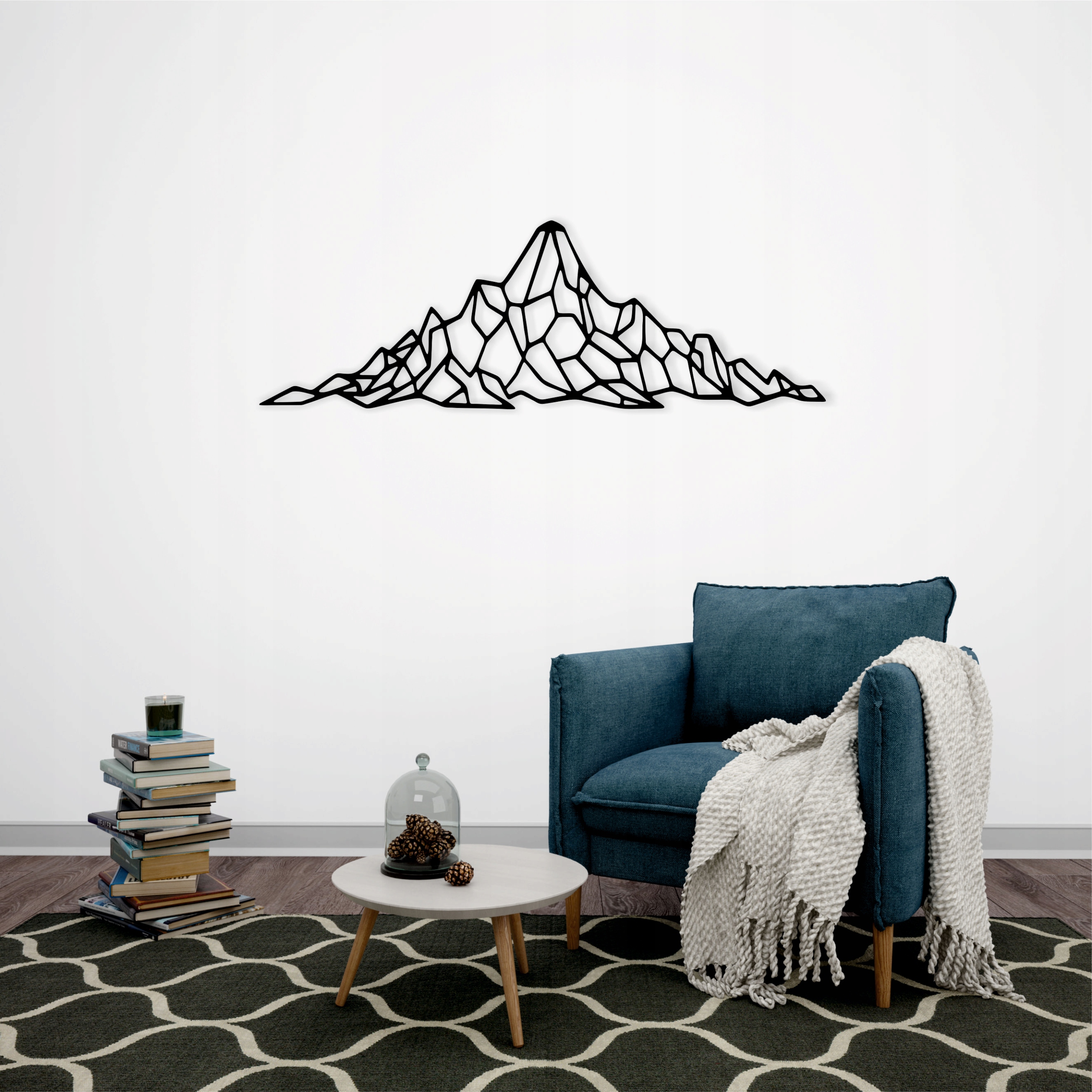 GÓRY KRAJOBRAZ DEKORACJA PANEL ŚCIENNY NAKLEJKA - obrazek 3