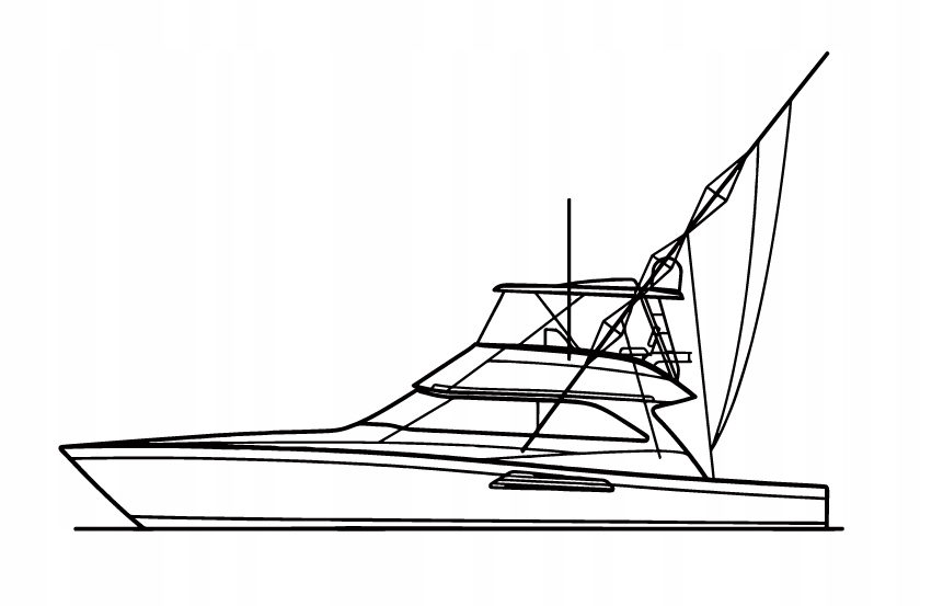 DEKORACJA ścienna Obraz BOAT MODEL CONVERTIBLE 52