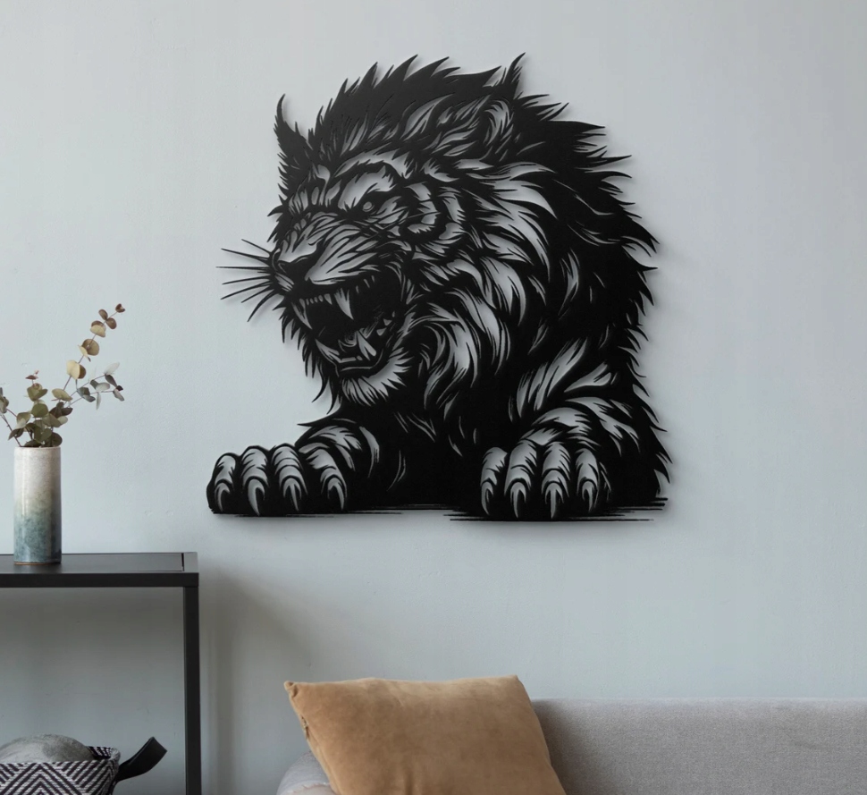 DEKORACJA ścienna Obraz wzór TYGRYS - obrazek 2