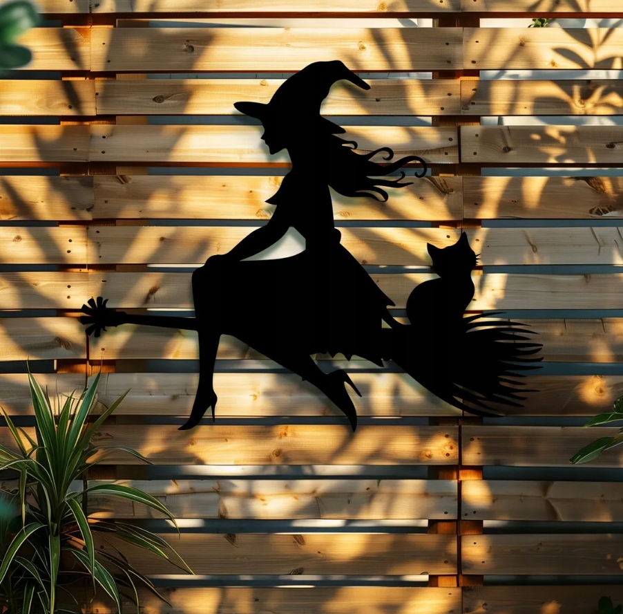 DEKORACJA ścienna Obraz wzór WIEDŹMA HALLOWEEN - obrazek 3