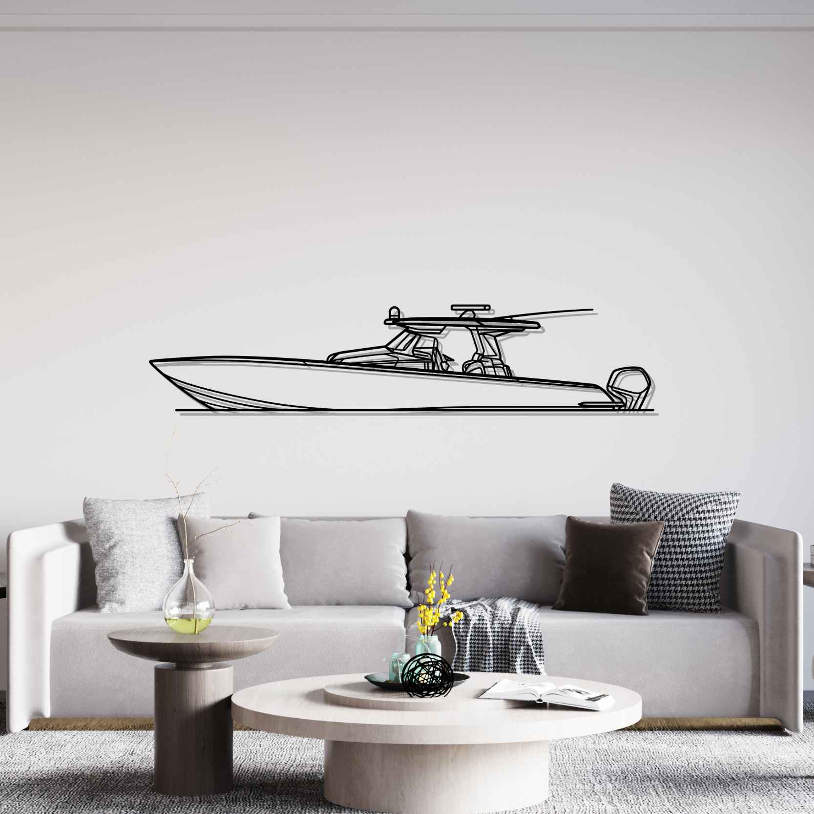 DEKORACJA ścienna Obraz BOAT MODEL 452 SUPERFISH - obrazek 3