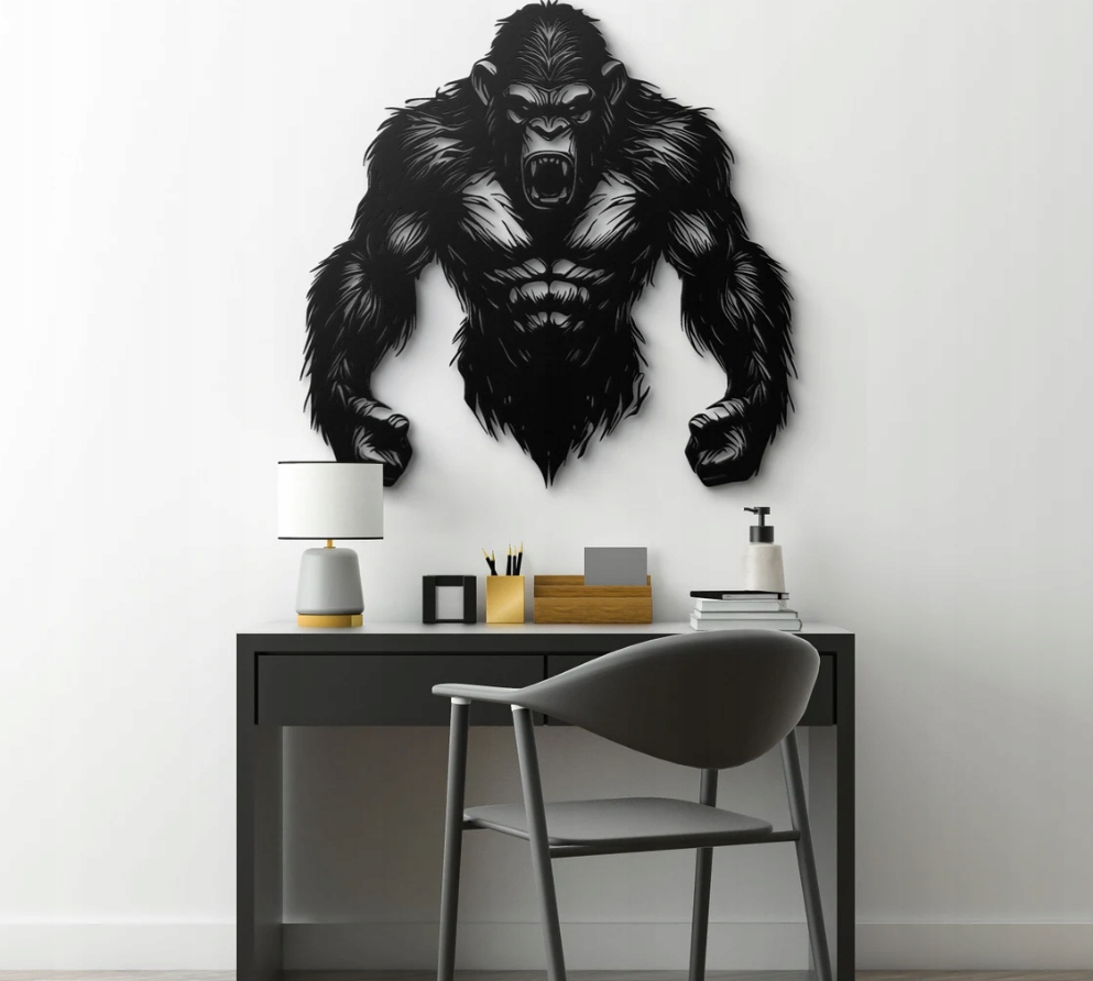 DEKORACJA ścienna Obraz wzór SZYMPANS - obrazek 3