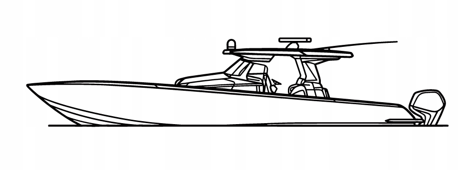 DEKORACJA ścienna Obraz BOAT MODEL 452 SUPERFISH