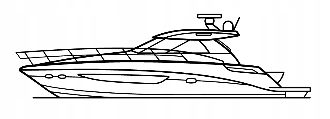 DEKORACJA ścienna Obraz BOAT MODEL 450 SUNDANCER