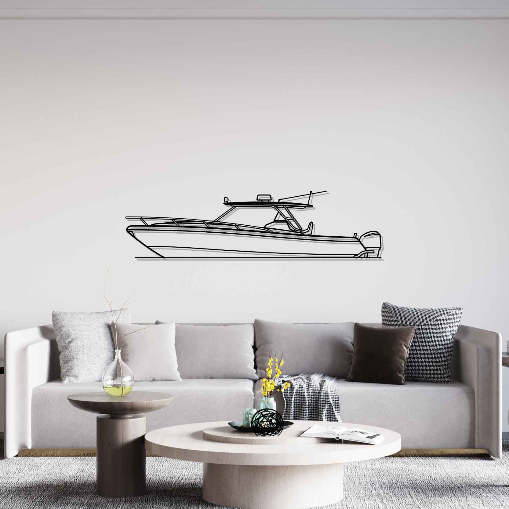 DEKORACJA ścienna Obraz BOAT MODEL 375 WA - obrazek 2