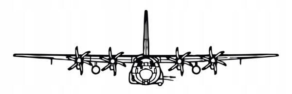 DEKORACJA ścienna Obraz AC-130J GHOSTRIDER