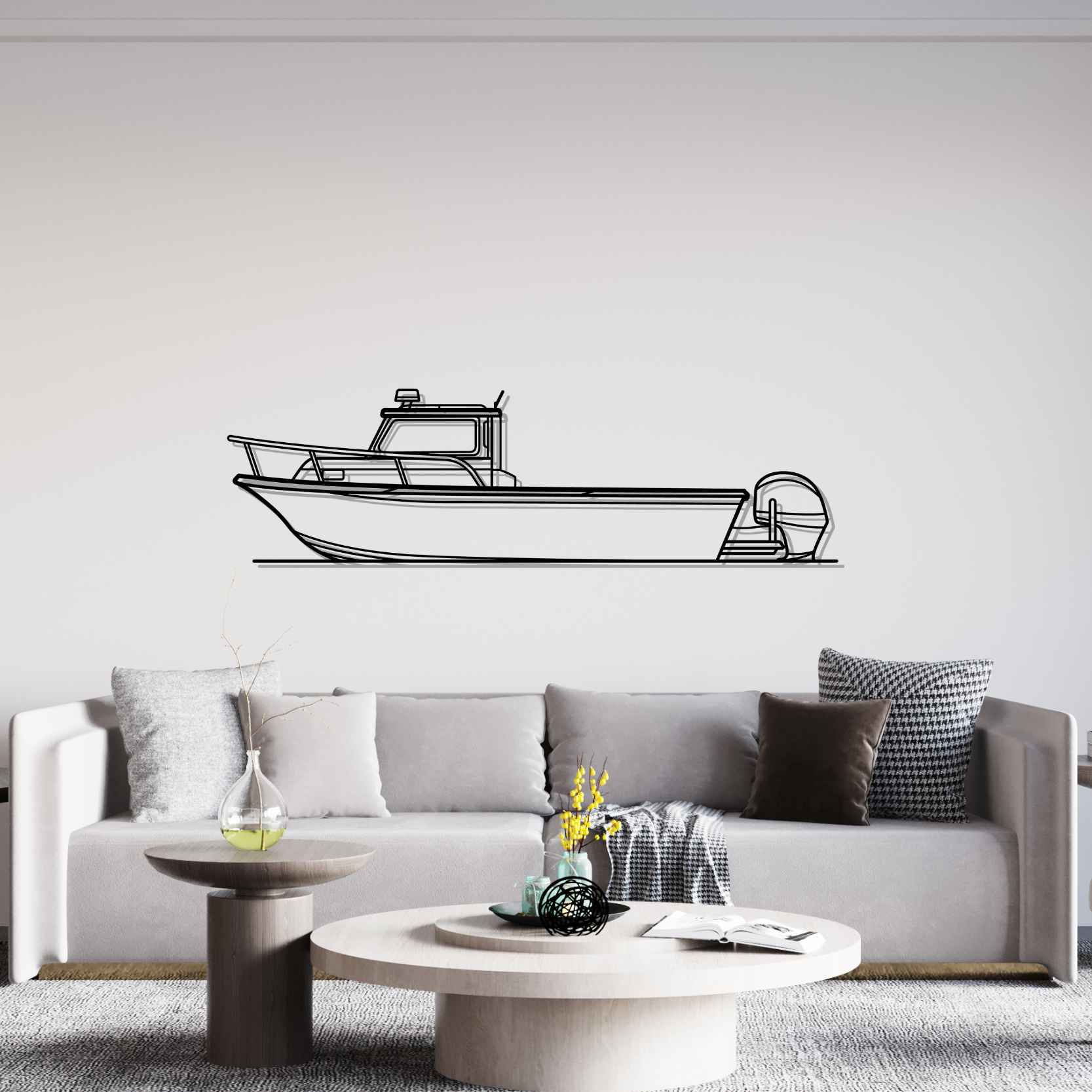 DEKORACJA ścienna Obraz BOAT MODLE 2320 - obrazek 3