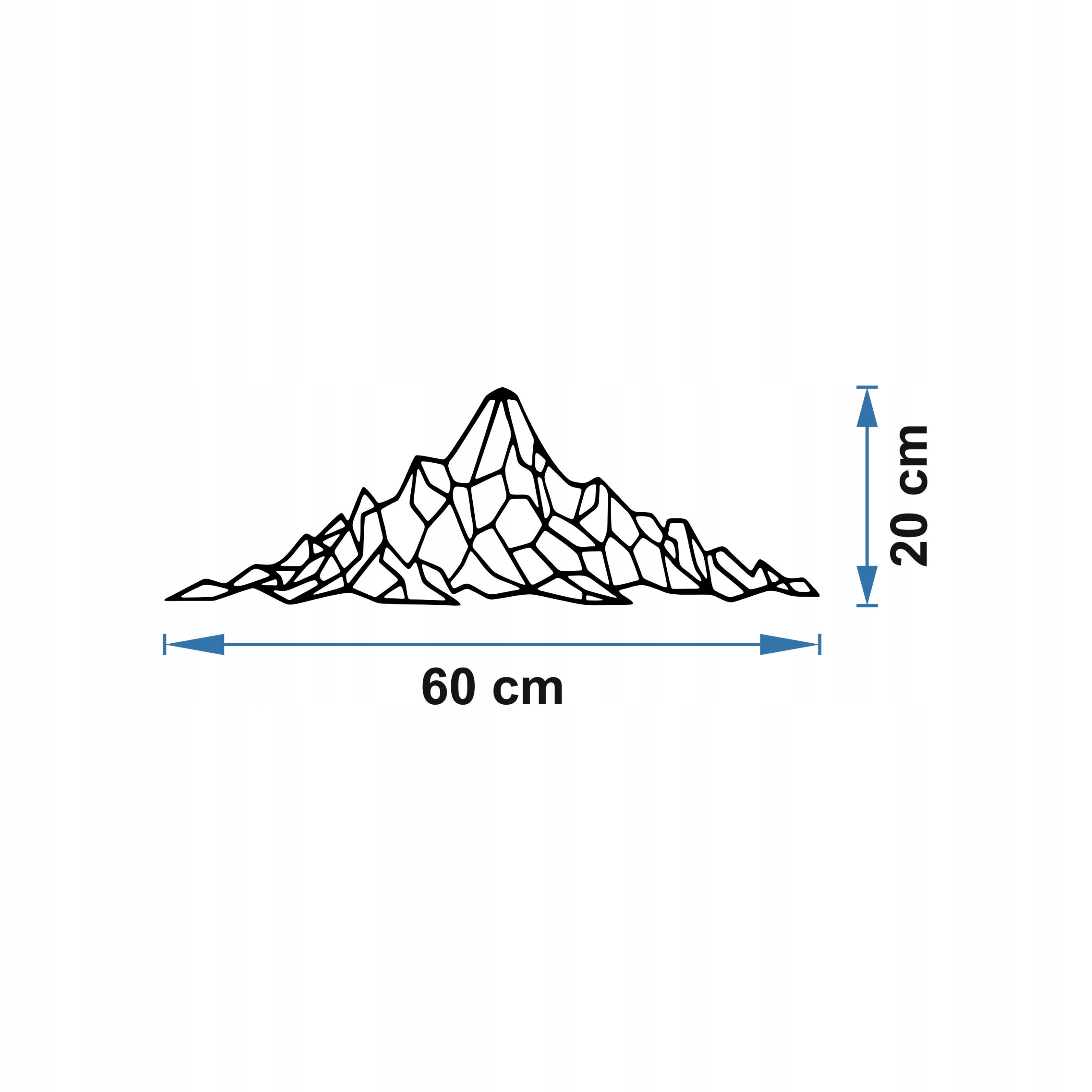 GÓRY KRAJOBRAZ DEKORACJA PANEL ŚCIENNY NAKLEJKA - obrazek 4