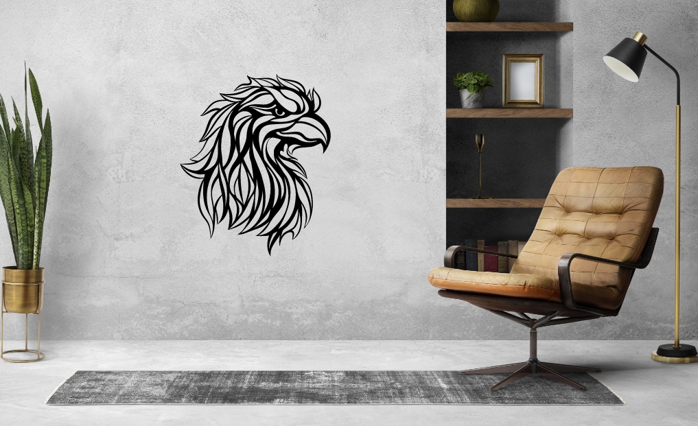 ORZEŁ PTAK DEKORACJA PANEL ŚCIENNY NAKLEJKA OBRAZ - obrazek 2