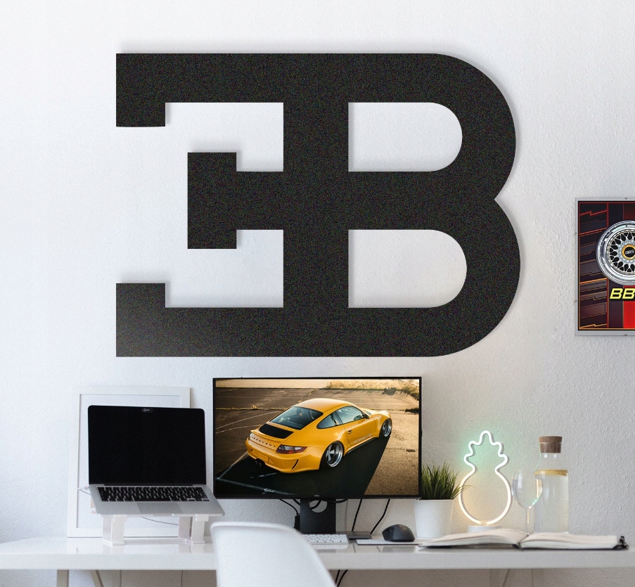 DEKORACJA ścienna Obraz BUGATTI LOGO - obrazek 3