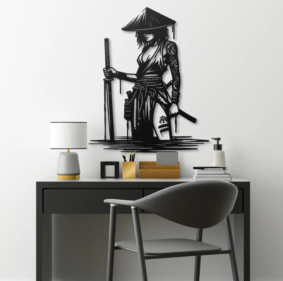 DEKORACJA ścienna Obraz wzór WOJOWNICZKA - obrazek 3