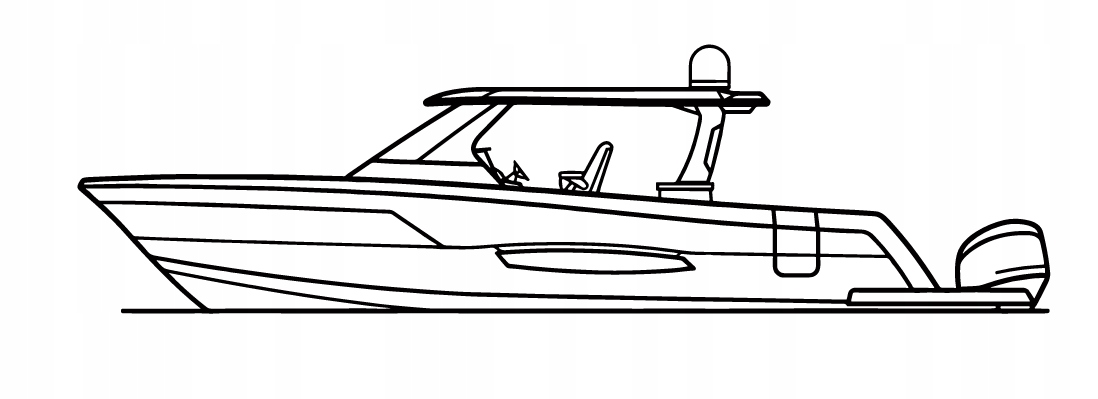 DEKORACJA ścienna Obraz BOAT MODEL SAV