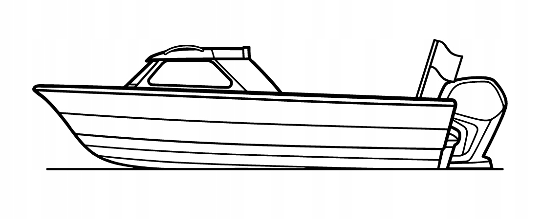 DEKORACJA ścienna Obraz BOAT MODEL 17
