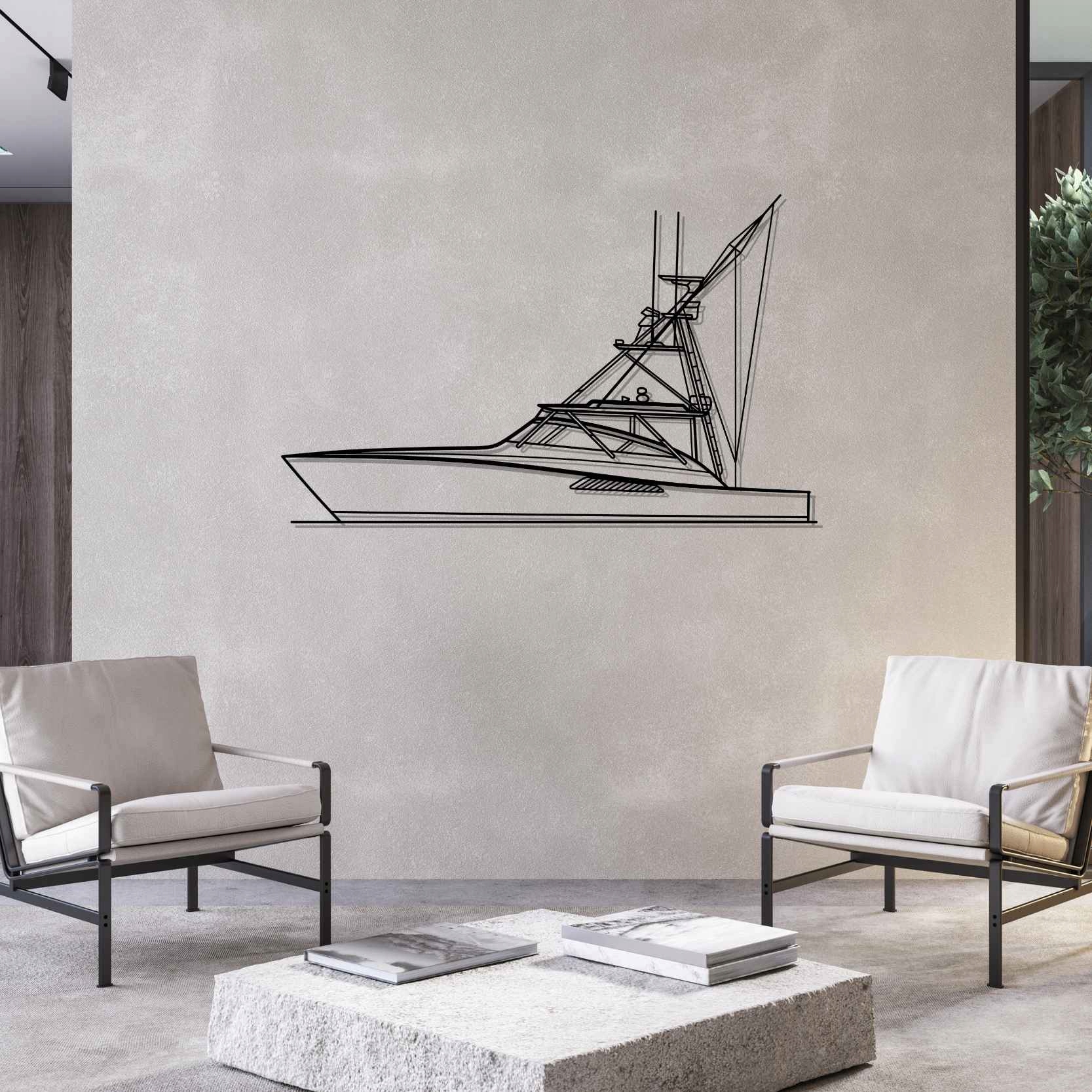 DEKORACJA ścienna Obraz BOAT MODEL 50 - obrazek 2