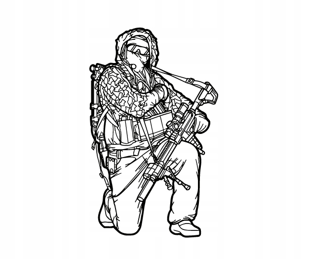 DEKORACJA ścienna Obraz American Operator