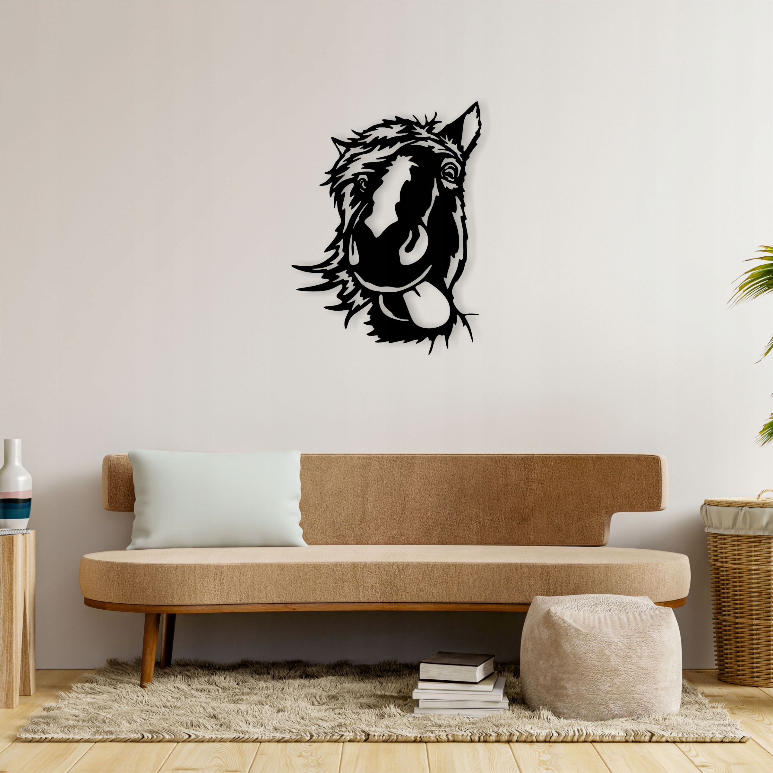 KOŃ DEKORACJA PANEL ŚCIENNY NAKLEJKA OBRAZ - obrazek 2