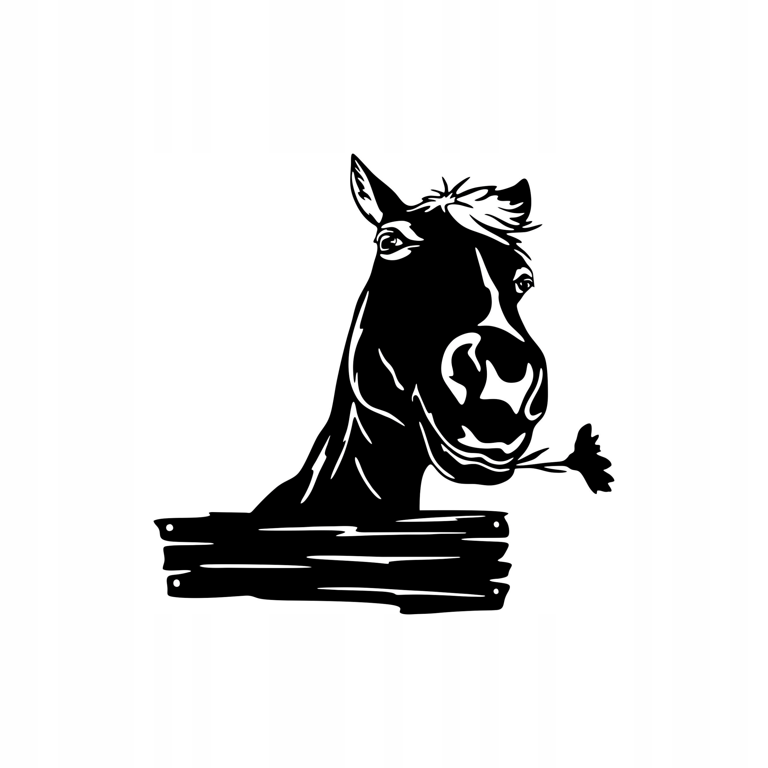 KOŃ DEKORACJA PANEL ŚCIENNY NAKLEJKA OBRAZ