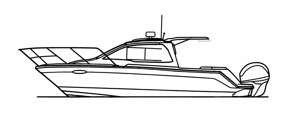 DEKORACJA ścienna Obraz BOAT MODEL C 24