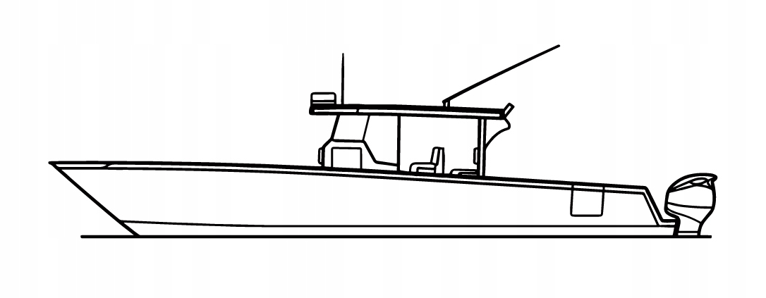 DEKORACJA ścienna Obraz BOAT MODEL CAT 42