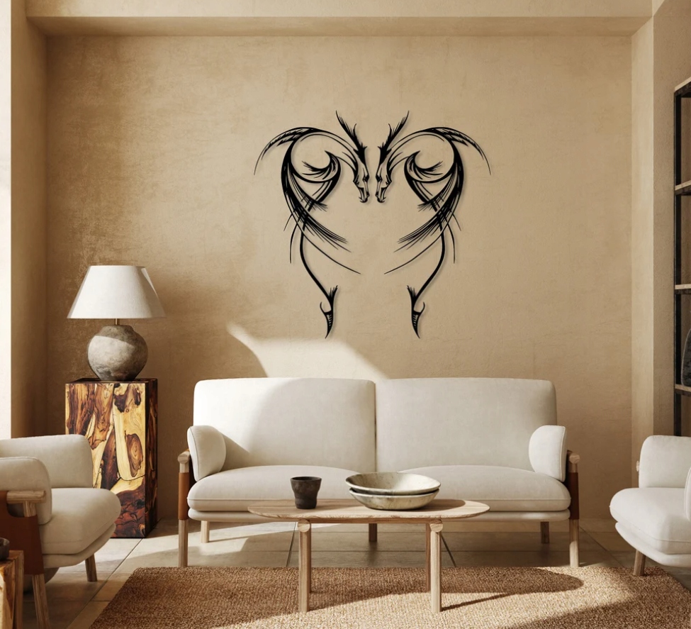 DEKORACJA ścienna Obraz wzór SMOK - obrazek 2