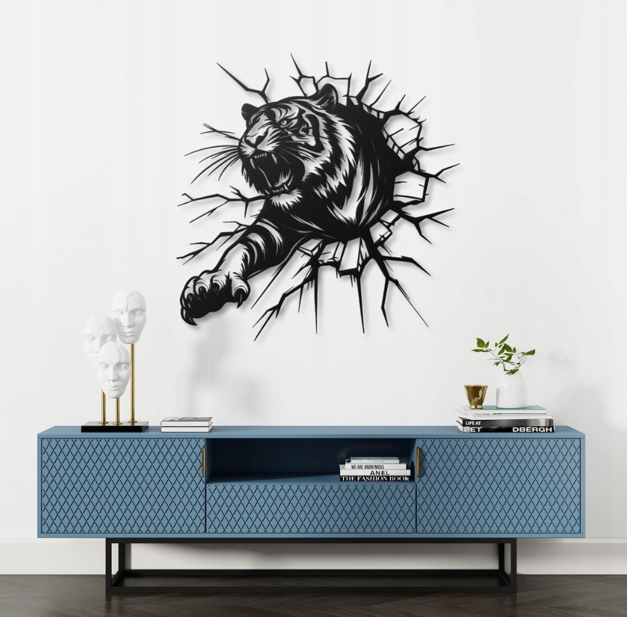 DEKORACJA ścienna Obraz wzór TYGRYS - obrazek 3