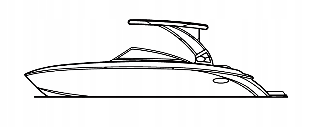 DEKORACJA ścienna Obraz BOAT MODEL RS