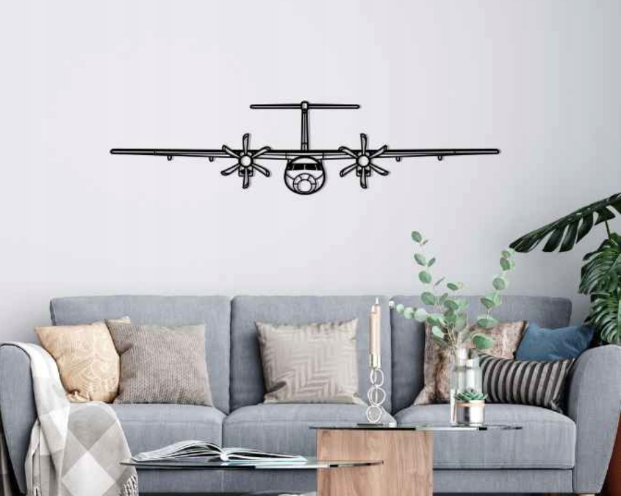 DEKORACJA ścienna Obraz DASH 8-Q400 - obrazek 2