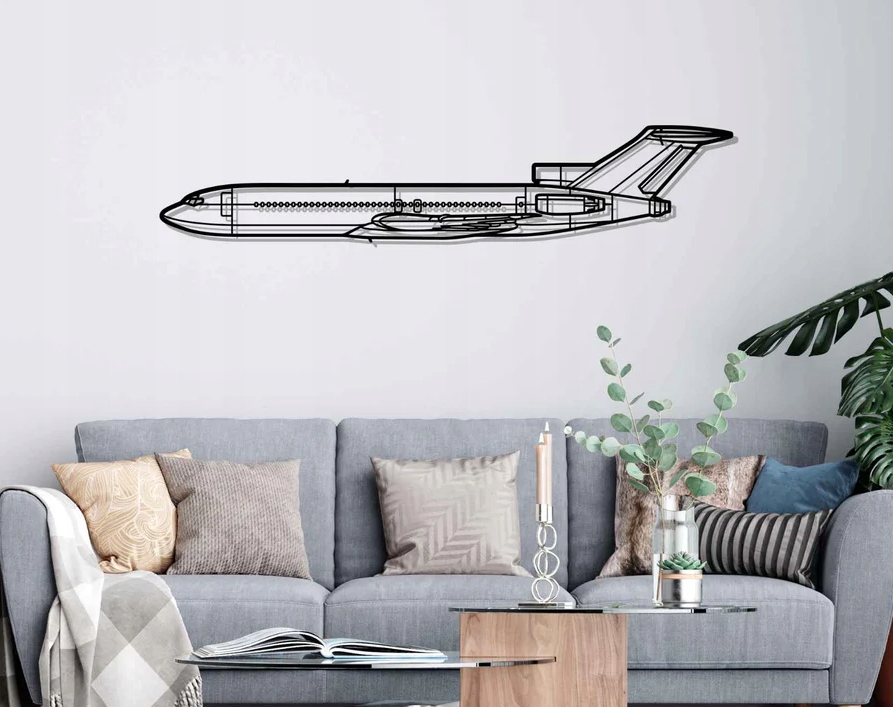DEKORACJA ścienna Obraz BOEING 727 - obrazek 2